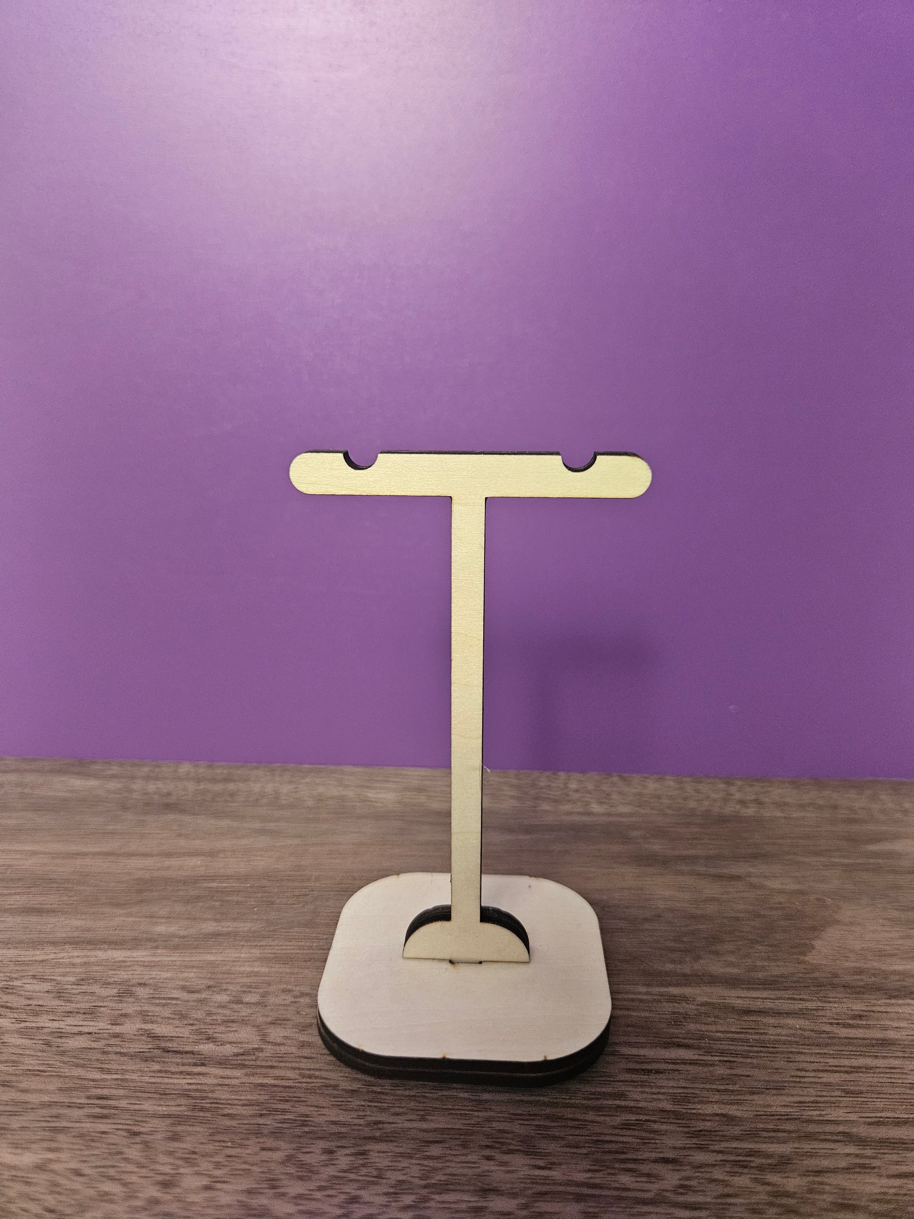 Wooden Earring Holder