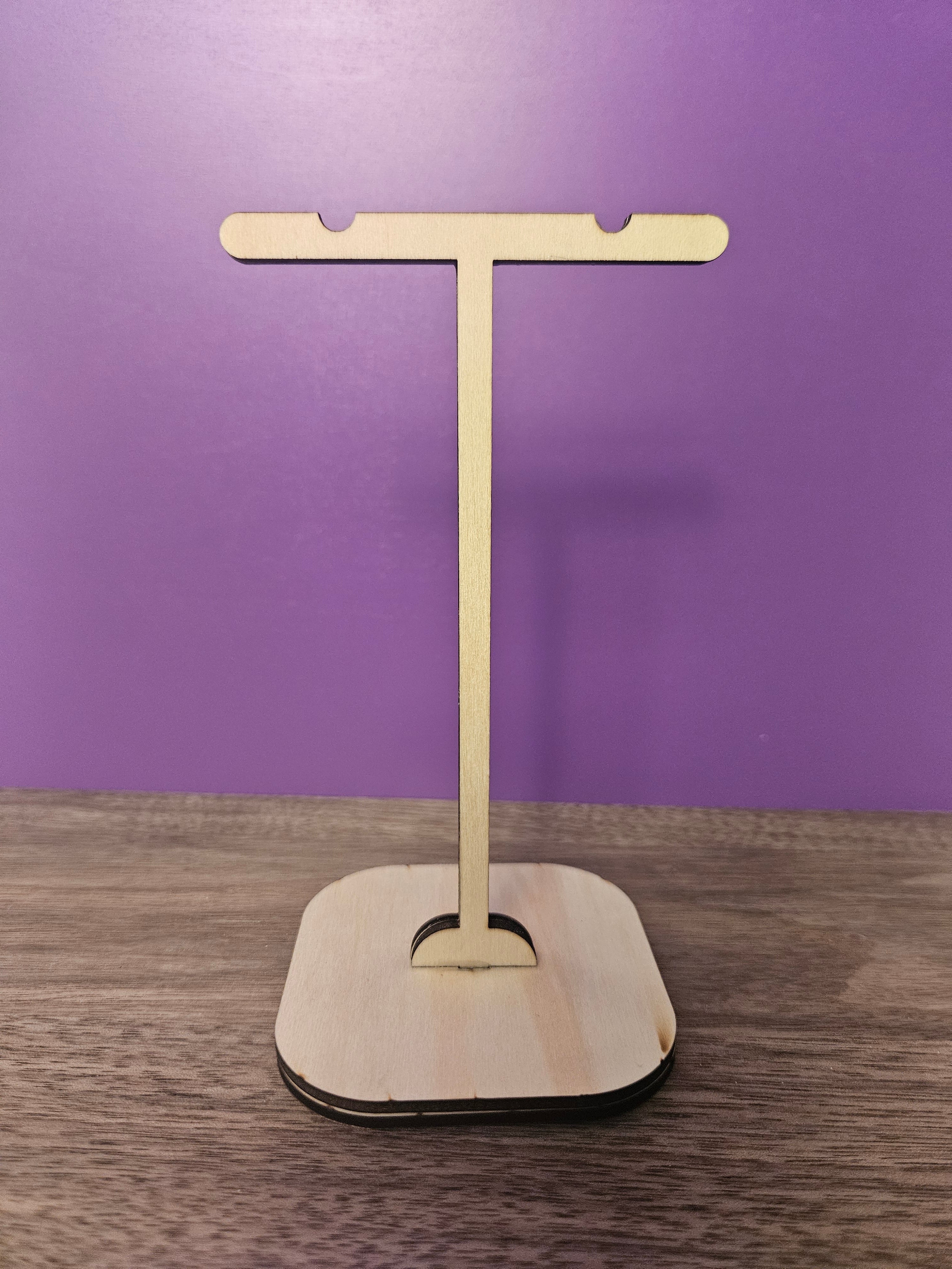 Wooden Earring Holder