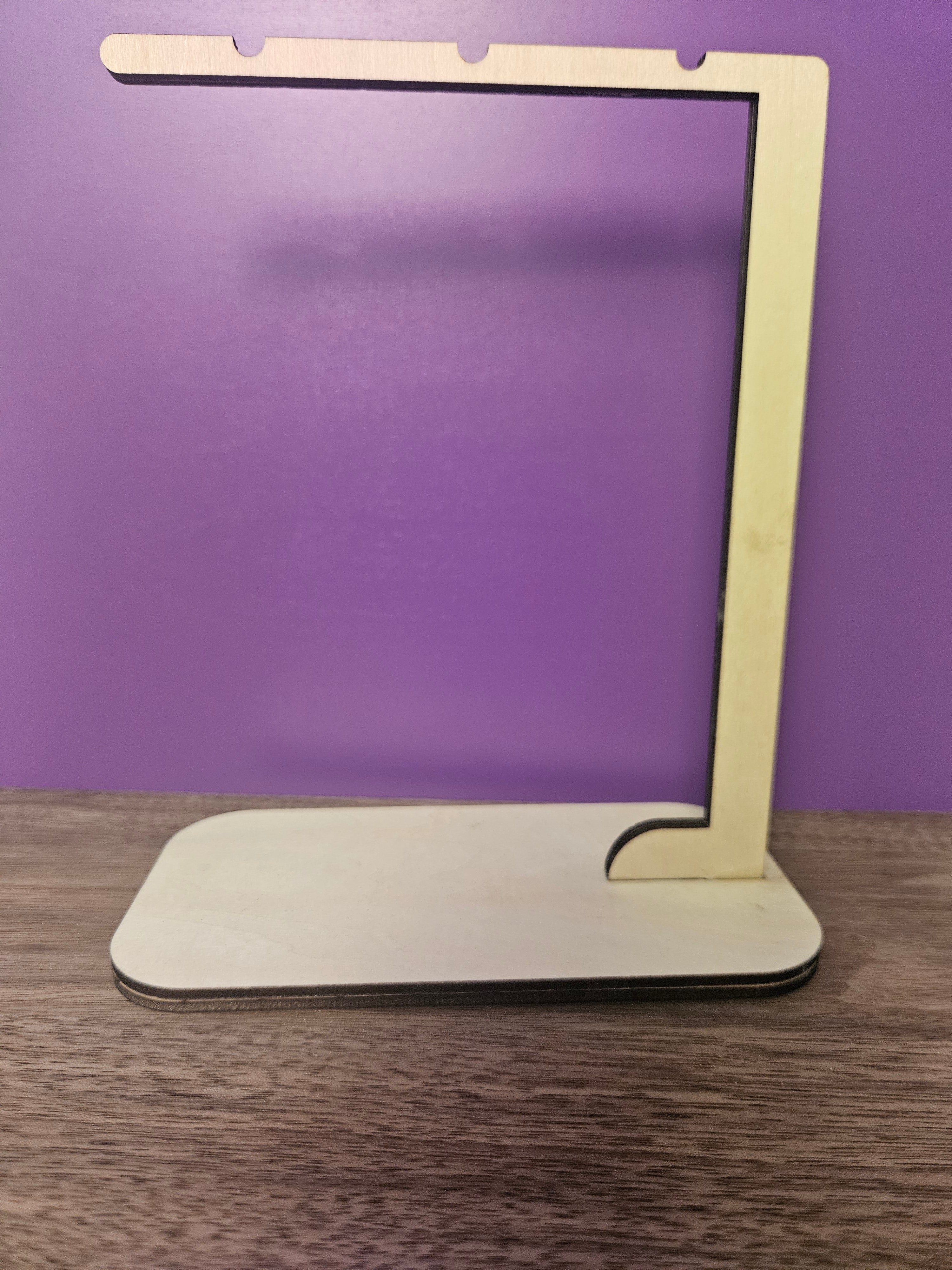 Wooden Earring Holder