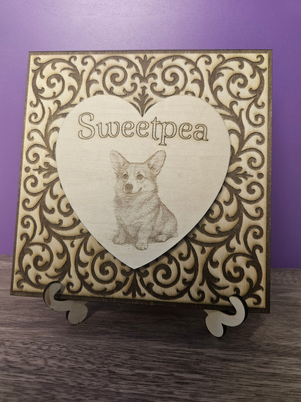 Customizable Wooden Picture