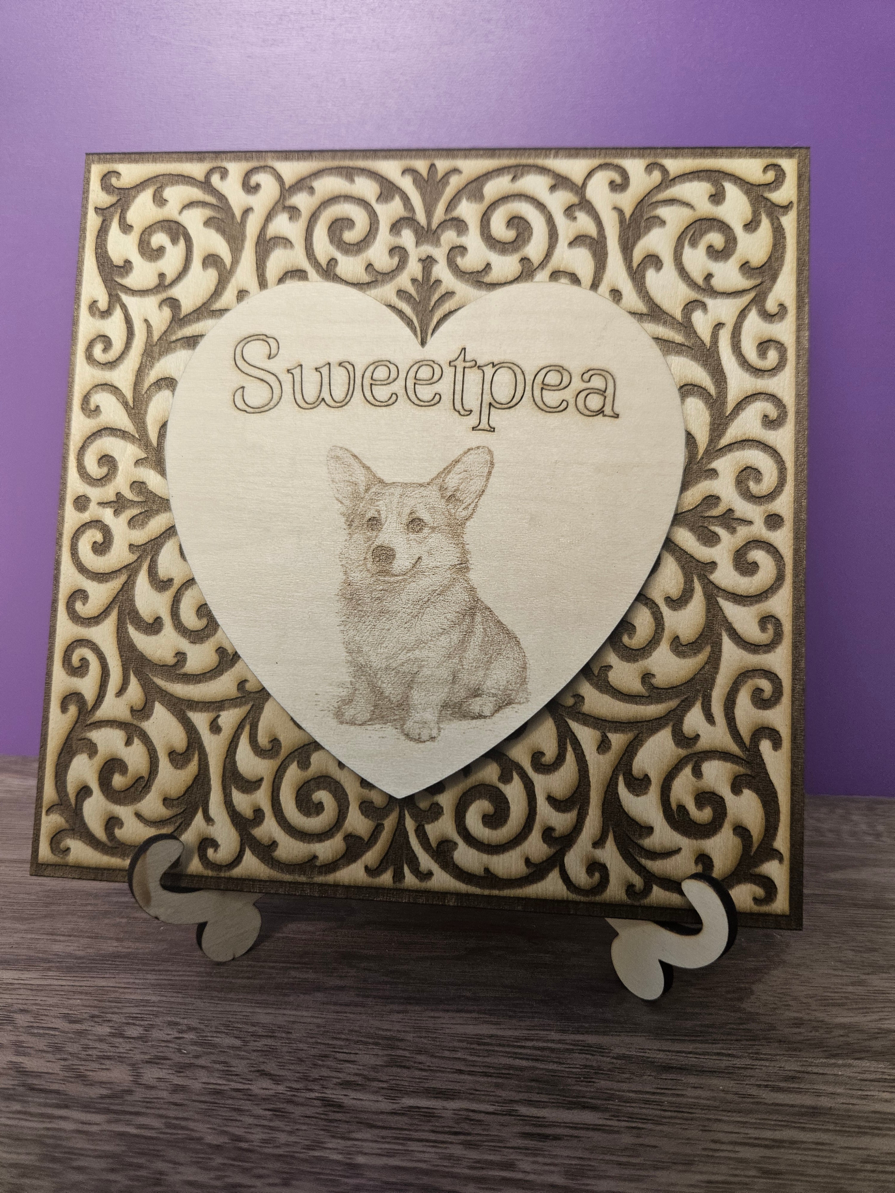 Customizable Wooden Picture