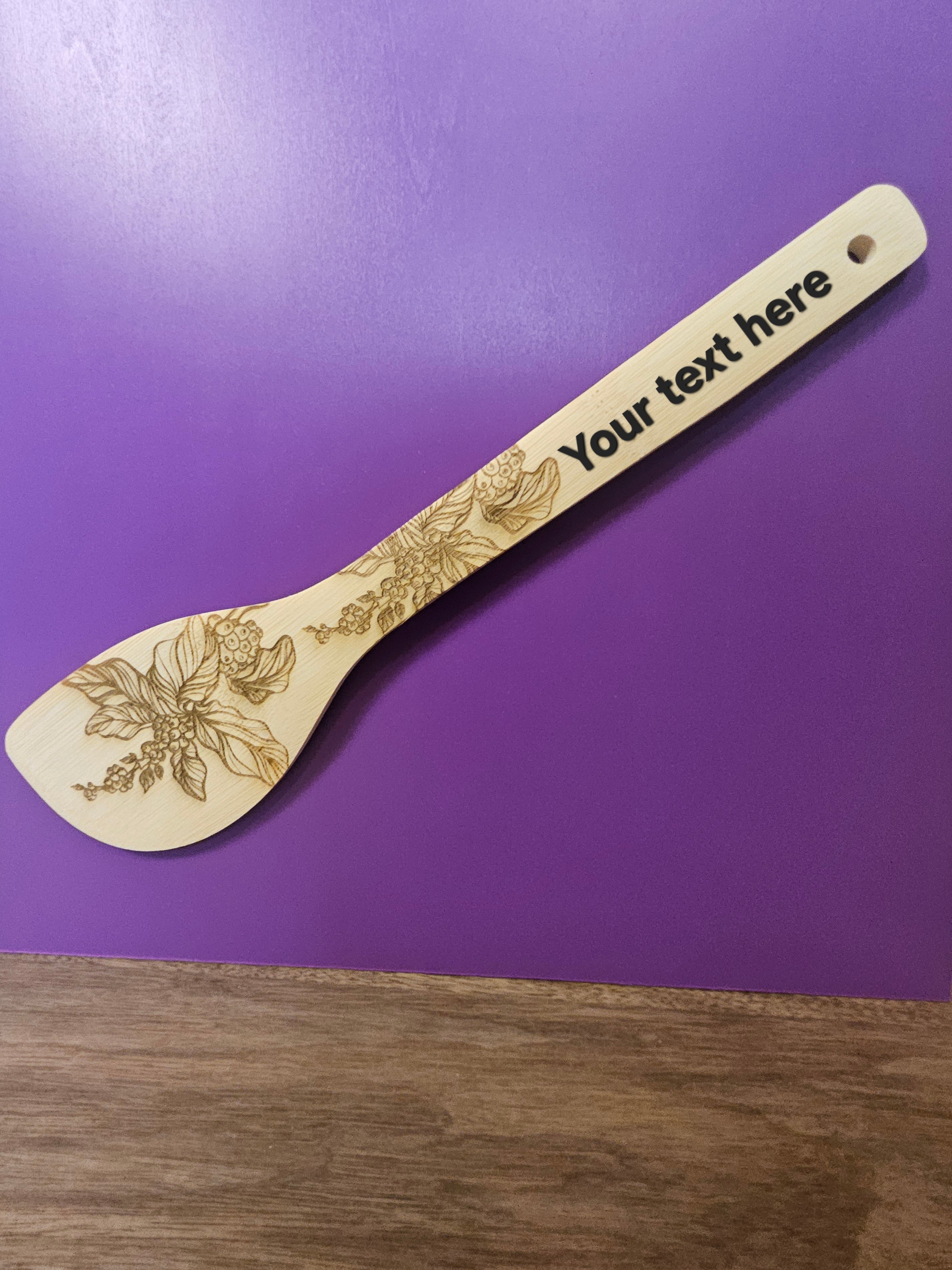 Customizable Wooden Spoon