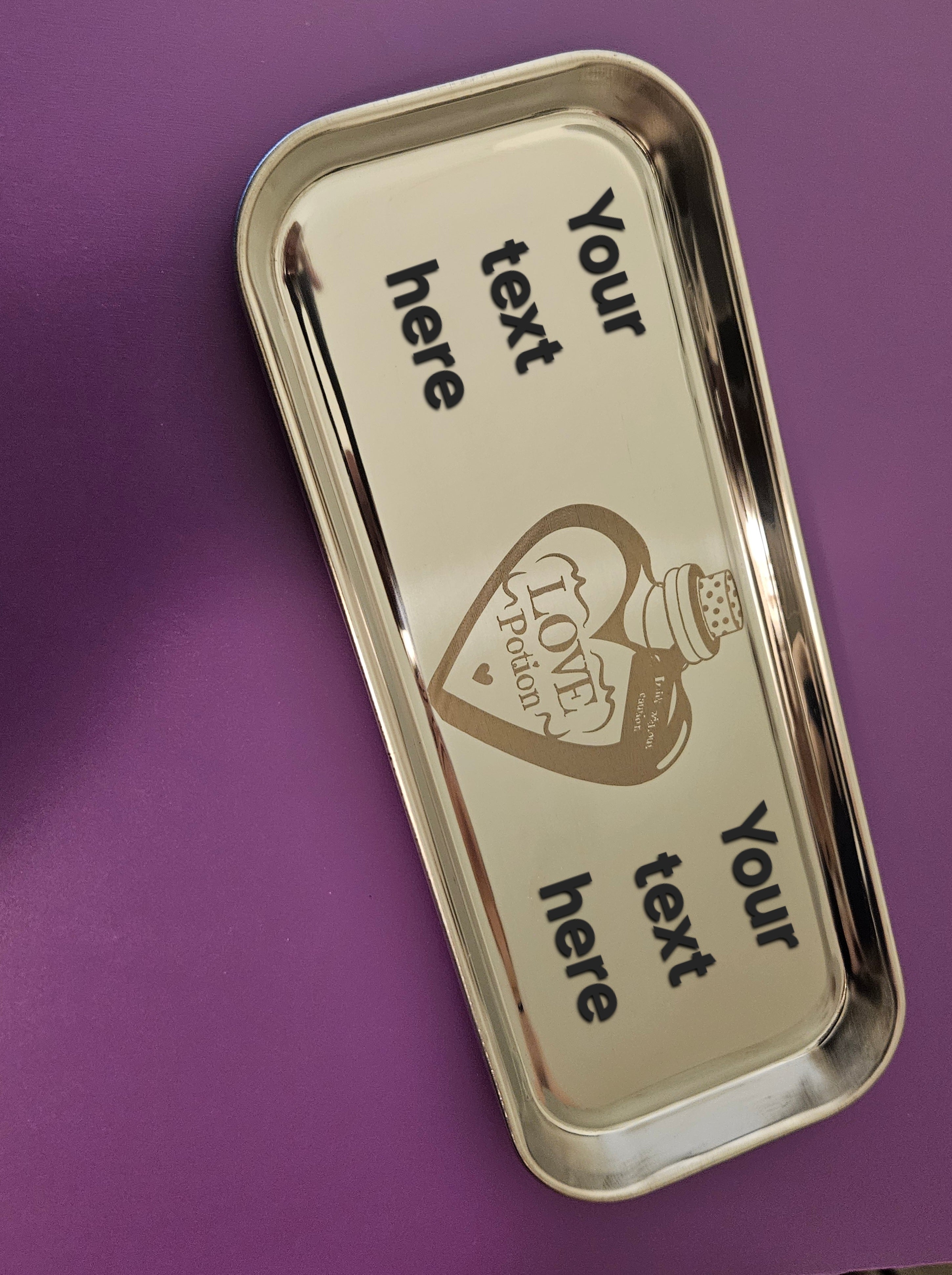 Customizable Steel Tray