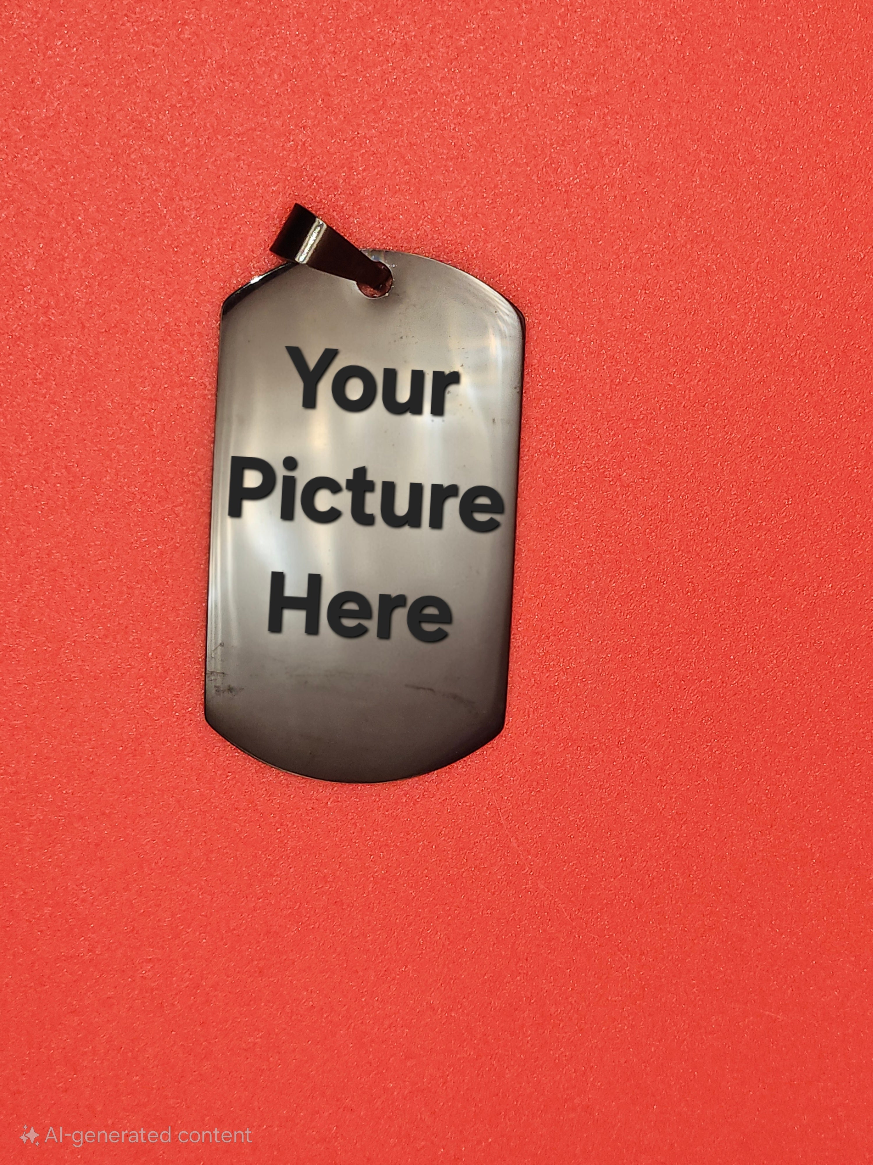 Metal Customizable Dog Tag Pendants