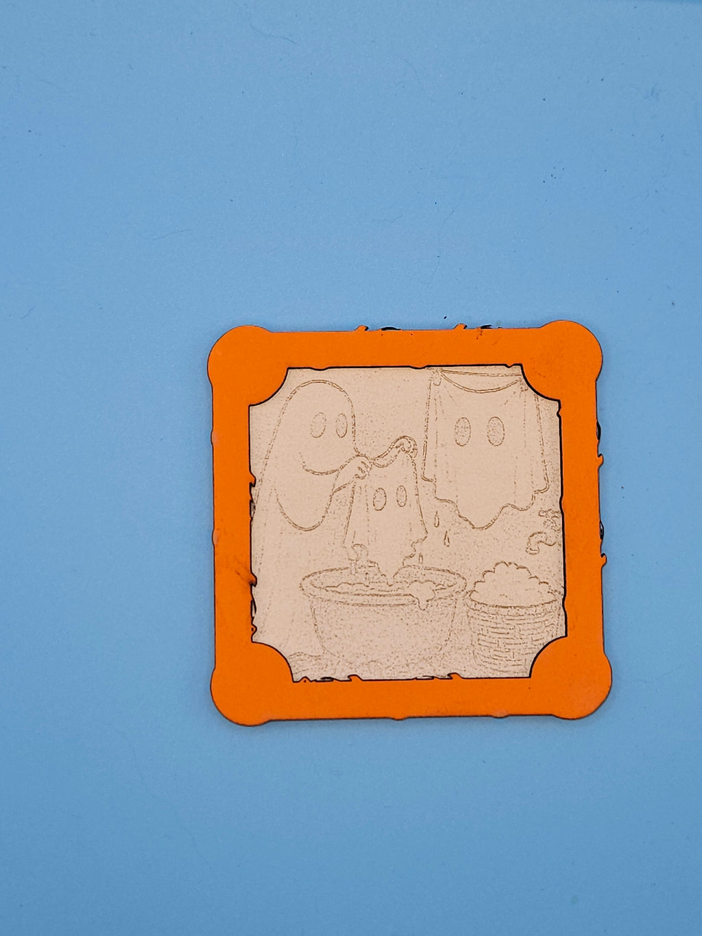 Cute Halloween Wooden Mini Art