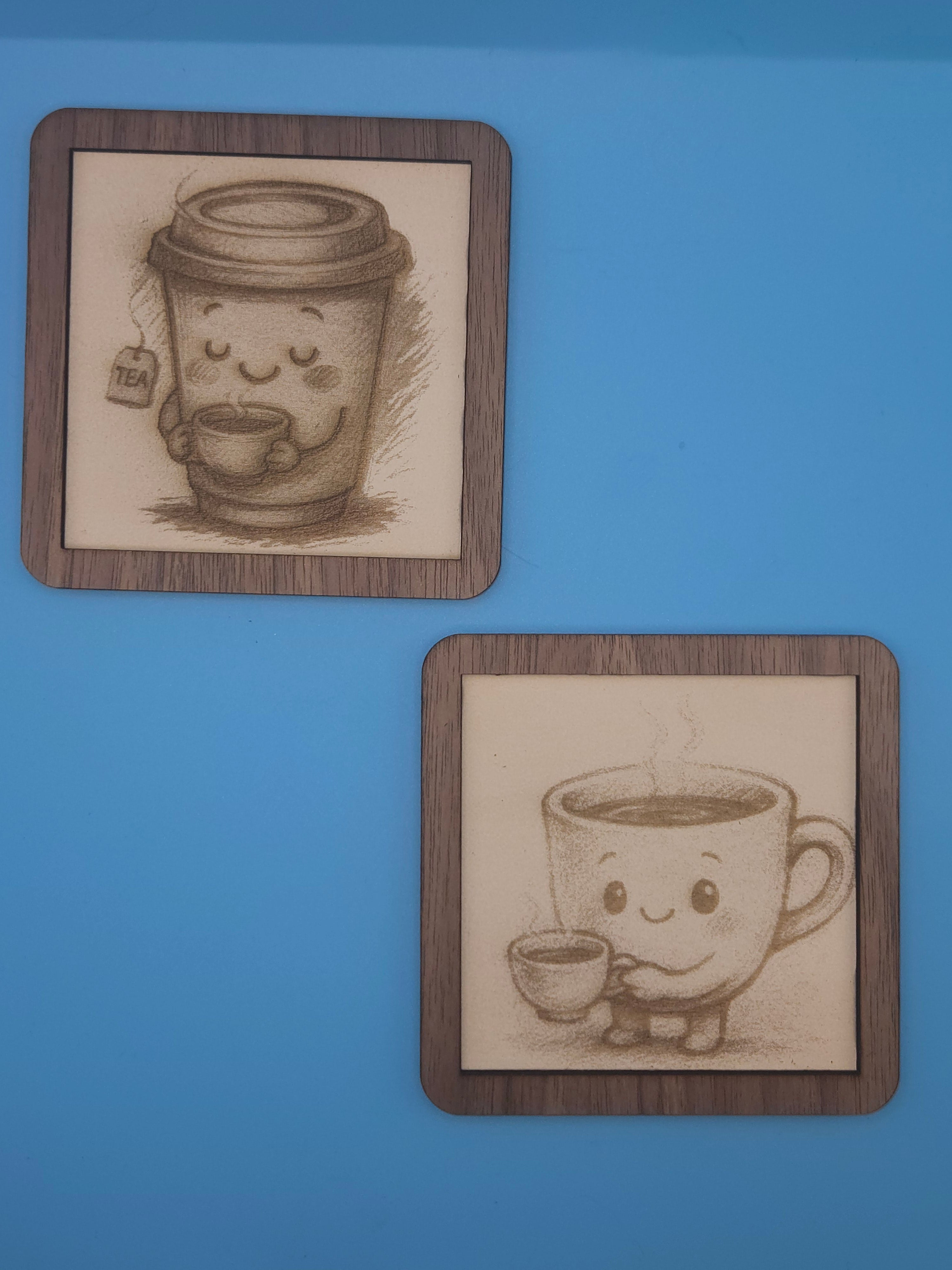 Coffee Wooden Mini Art