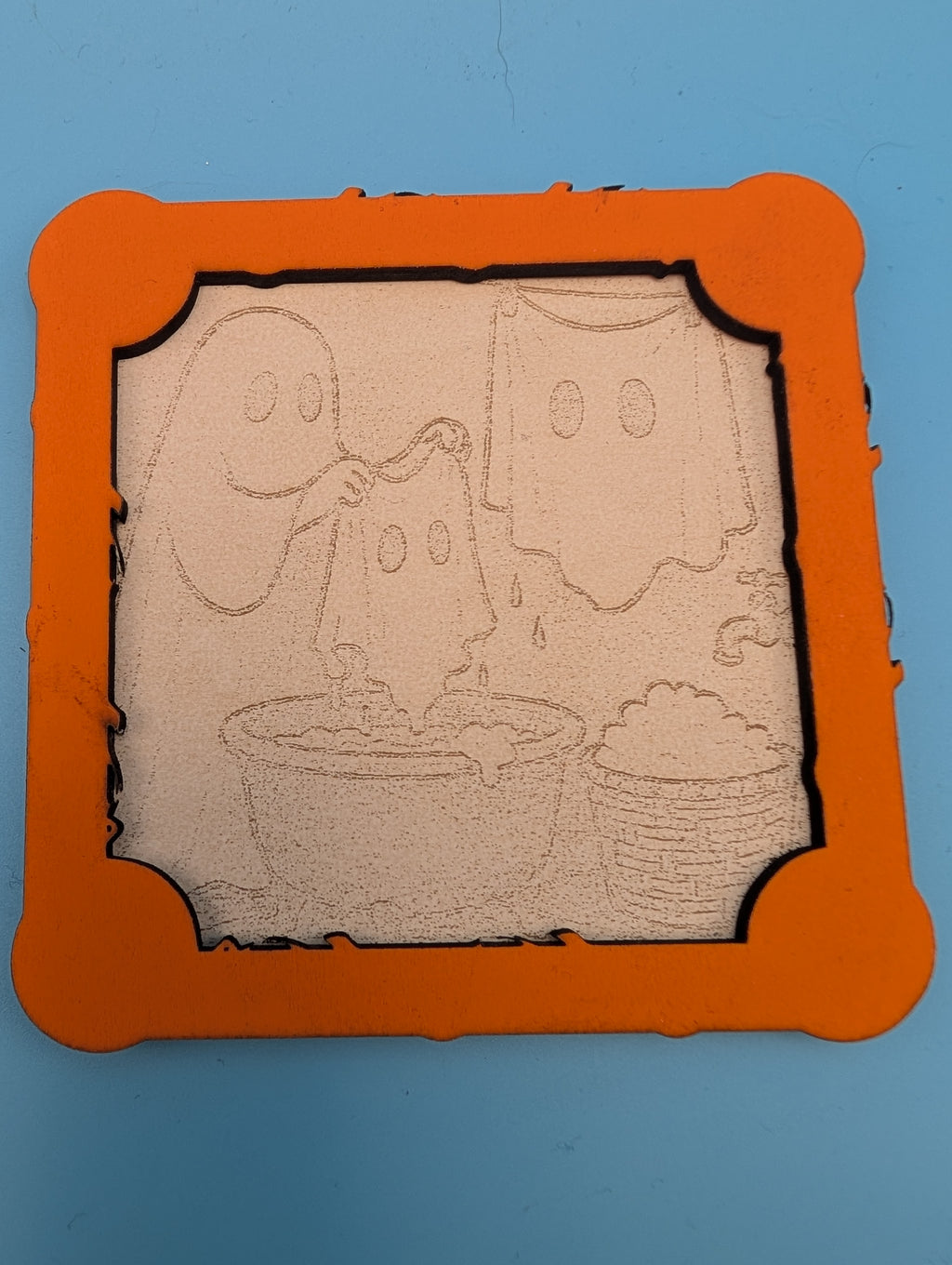 Cute Halloween Wooden Mini Art