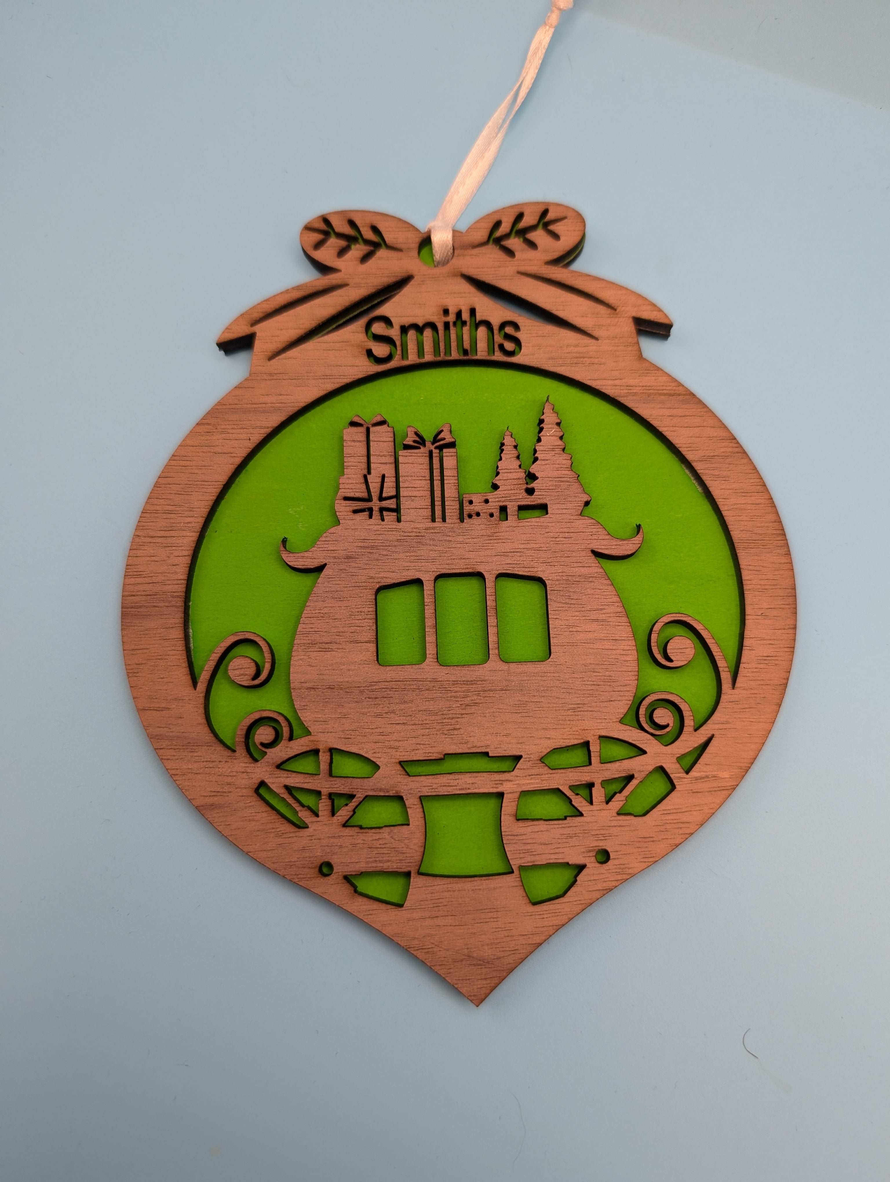 Customizable Holiday Ornament