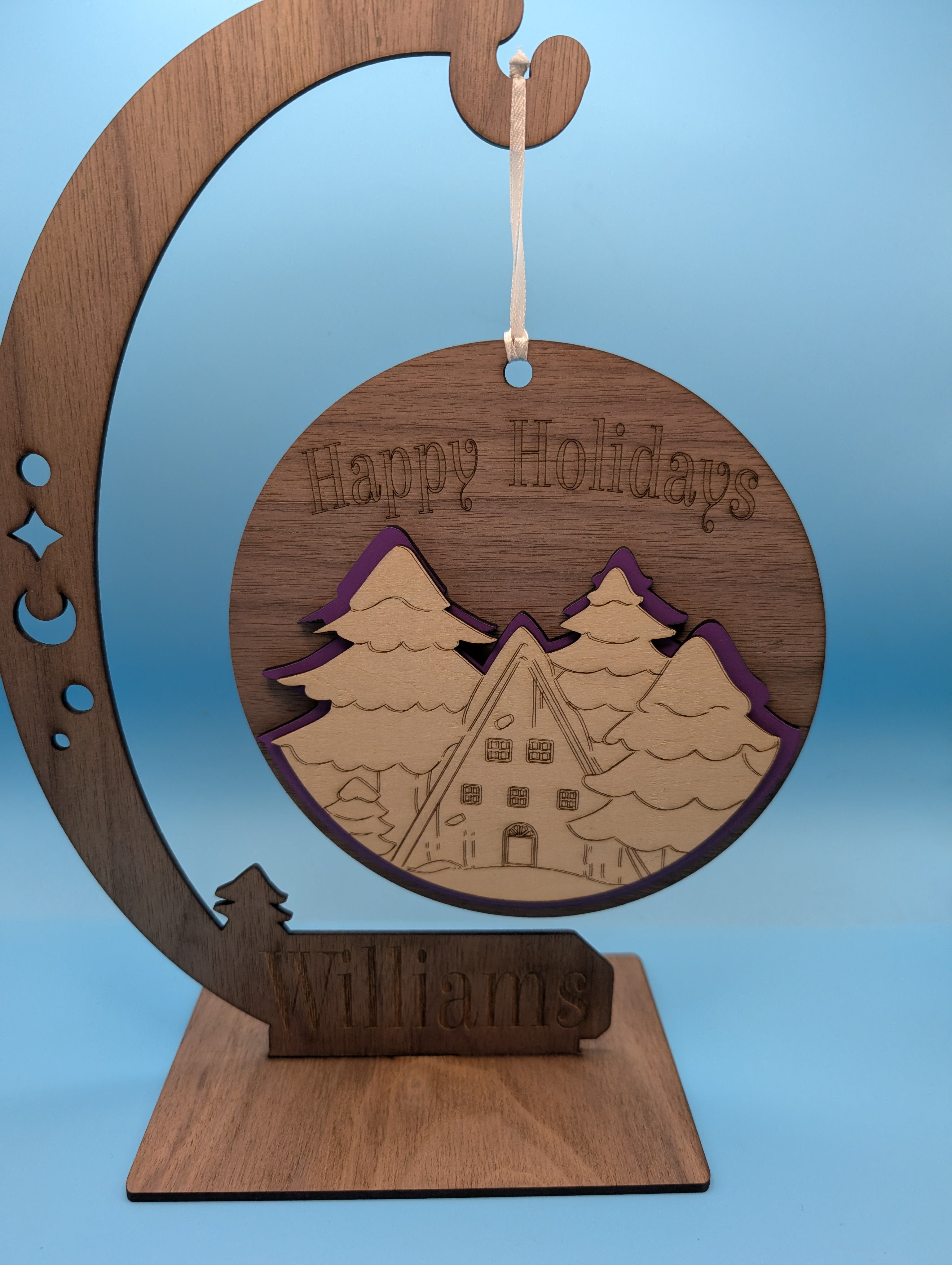 Holiday Ornament Display